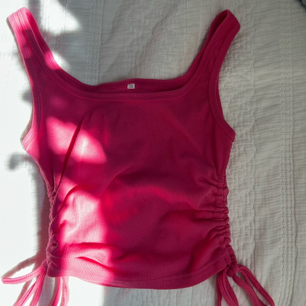 Pink top